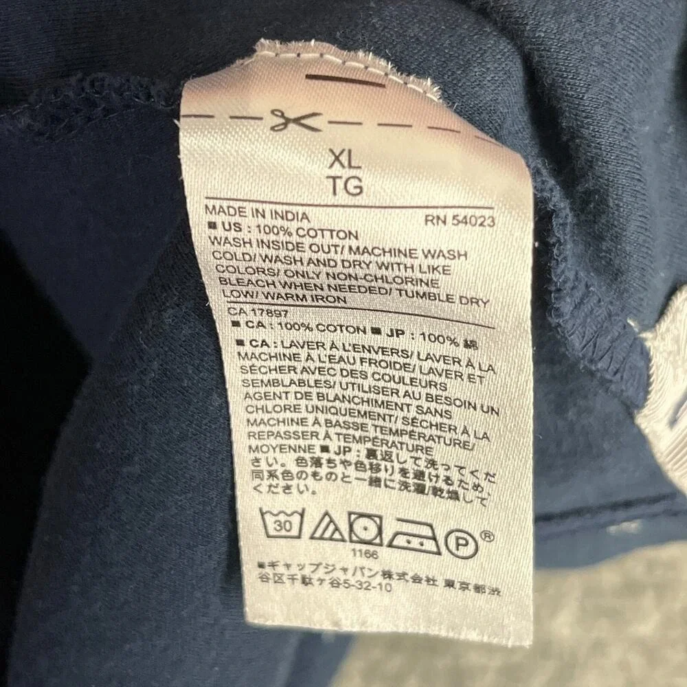 Banana Republic Shirt Mens Extra Large Blue Dress Polo Cotton Business Casual‎